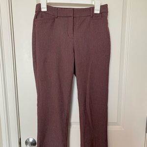 Maroon Full Length Trousers
